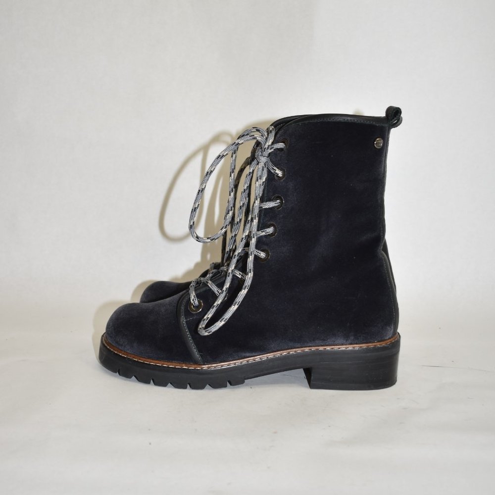 $650 Stuart Weitzman Metermaid Combat Lace Boot B… - image 5